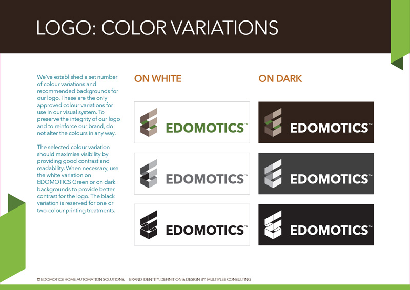 Edomotics Logo Colors